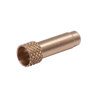 custom cnc precision machining parts brass knurled screws