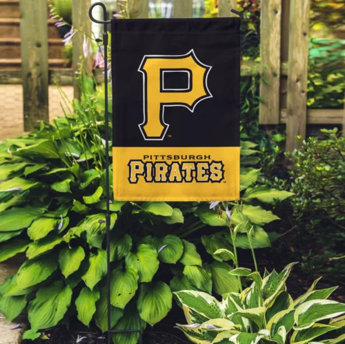 PITTSBURGH PIRATES 11 5 x 17 дюймов САДОВЫЙ ФЛАГ / Ярдовый БАННЕР