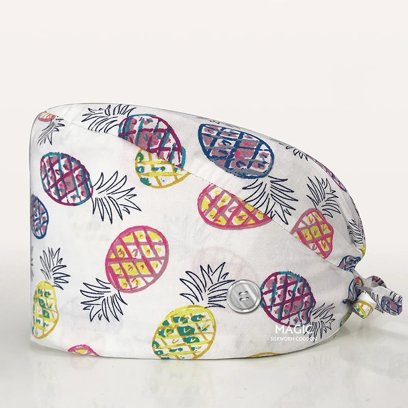 Новая креативная шапка с мультяшным рисунком хирургическая медицинская