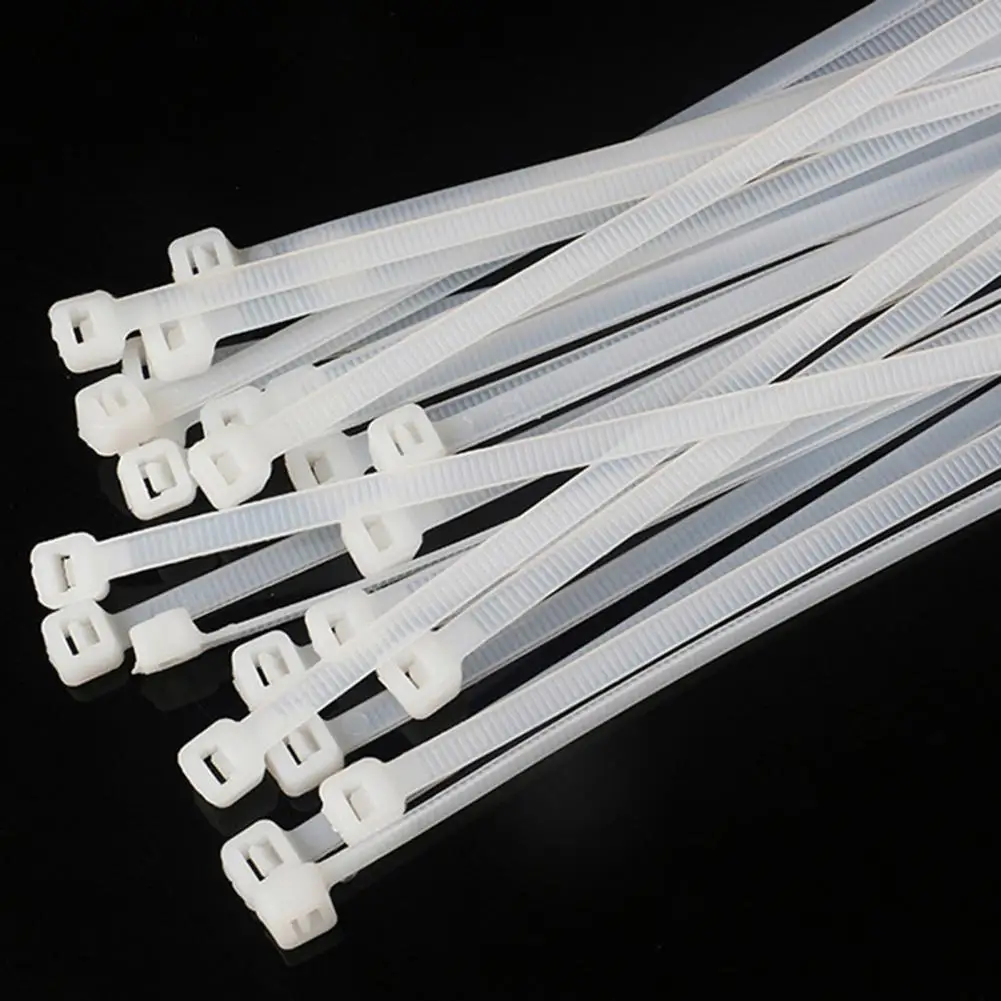 Nylon Cable Tie  Compact Self-Locking Portable  Heavy Duty Hose Plant Zip Tie Workshop Supplies