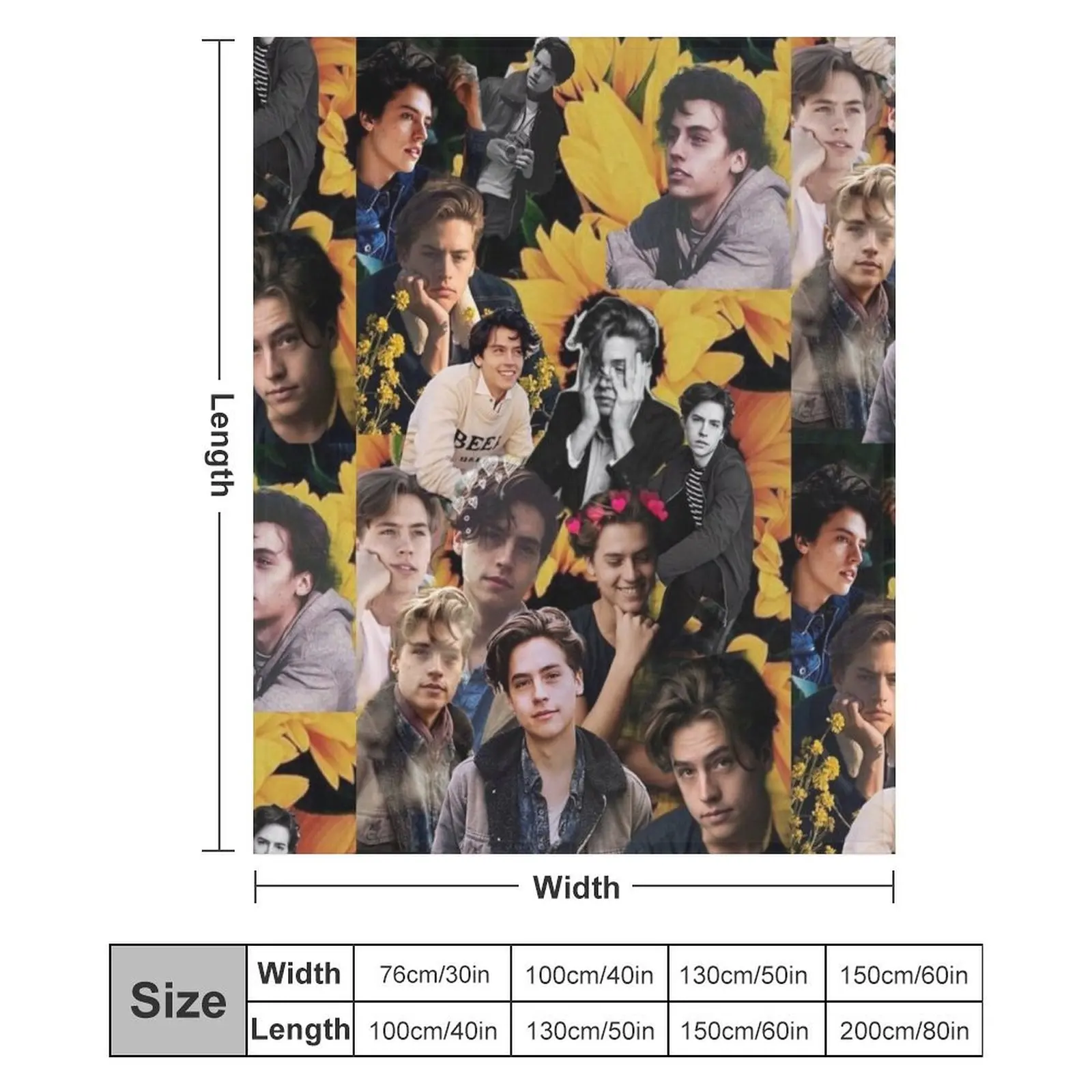 Одеяло Cole Sprouse Beautifuls Bed Модные одеяла