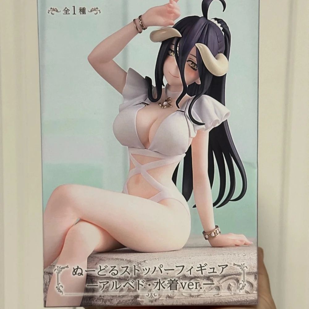 В наличии: Оригинальная фигурка FuRyu по аниме Overlord - Альбедо в купальнике, белая версия, 16 см, Noodle Stopper, коллекционная модель, игрушка, подарок. (art.: 3920dc3fb0dc8) - 3920dc3fb0dc8