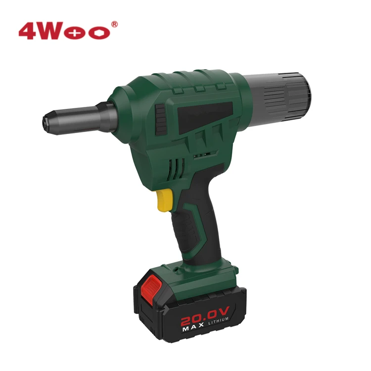 

2.4-6.4mm Cordless Rivet Gun battery rivet machine for aluminium metal detector FW-4820XL