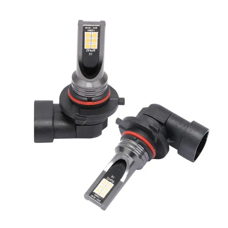 

2 шт., Автомобильные противотуманные лампы 3030SMD 3000 лм K