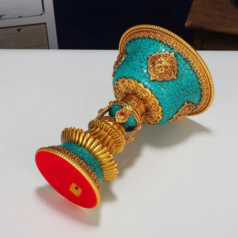 Тибетский подсвечник бездымная электронная масляная лампа перезаряжаемый M76D