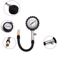 mini tyre motorcycle car accuracy pressure gauge long tube air measurement tyre pressure gauge