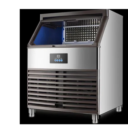 

220V 50HZ High Capacity Commercial Automatic Cube Ice Maker Machine Big Output Ice Cube Making Machine Factory