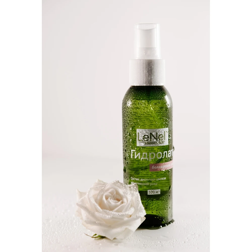 LeNel':sdelanoVSibiri Гидролат болгарской розы для упругости и эластичности кожи 100 мл