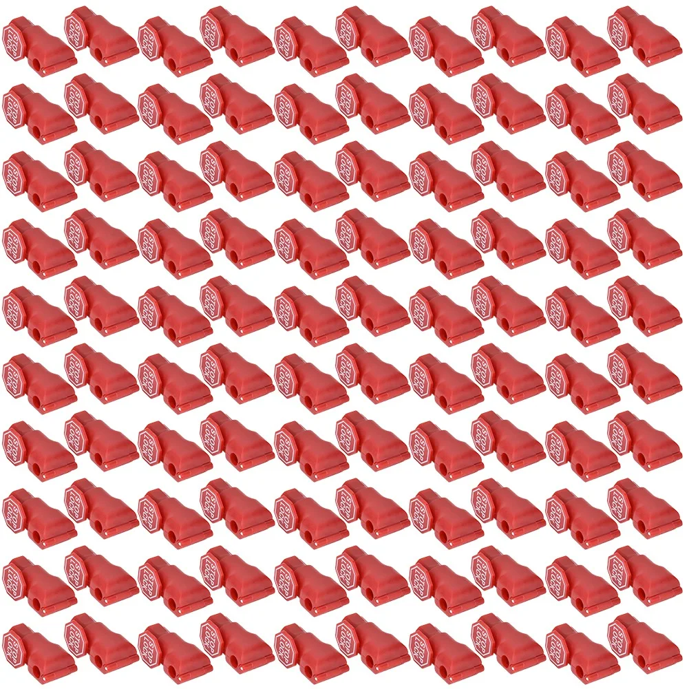 

100Pcs Supermarket Hook Lock Anti-theft Display Shelf Hook Lock Fastener Accessories anti-theft anti-theft anti-theft