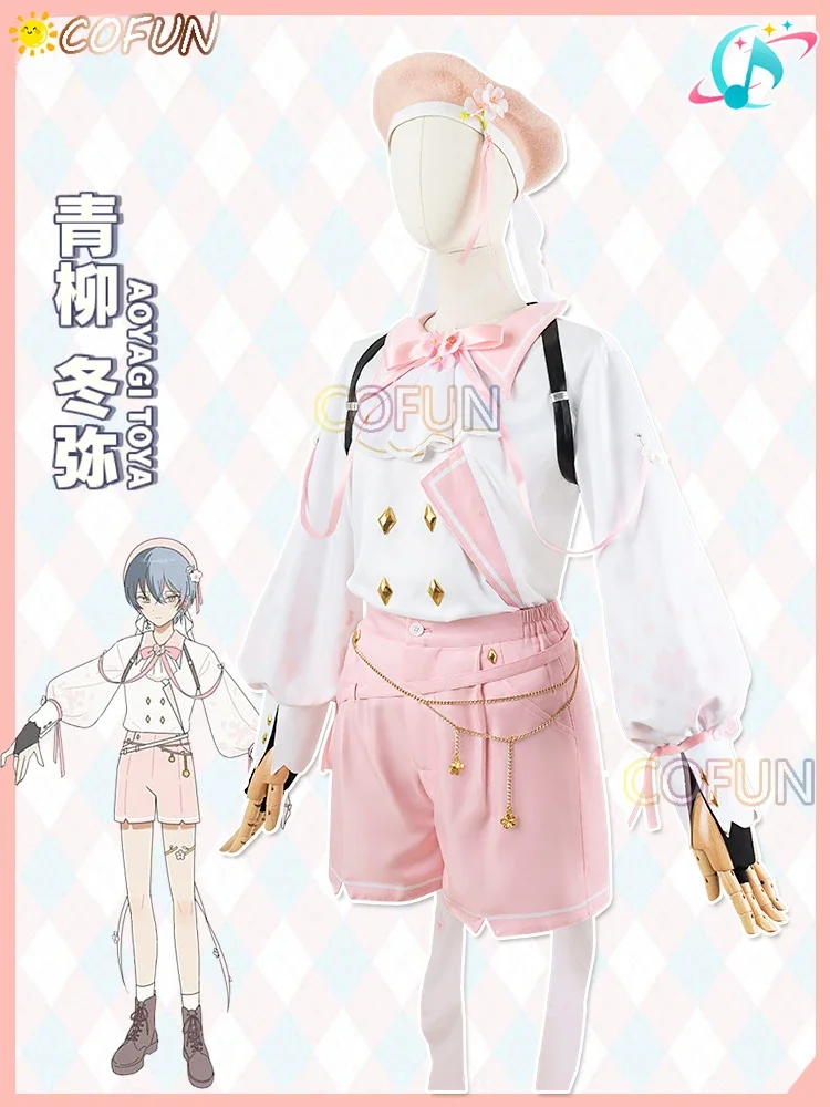 COFUN Game PJSK Toya Косплей Костюм Проект Sekai Хэллоуин Наряды Женщины Мужчины Новый