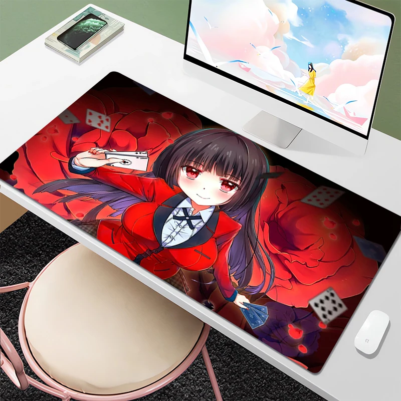 

Jabami Yumeko Mousepad Gamer 900x400 Mause Pad Computer Accessories Mouse Gaming Pc Rubber Mat Mausepad Deskmat Mats Keyboard