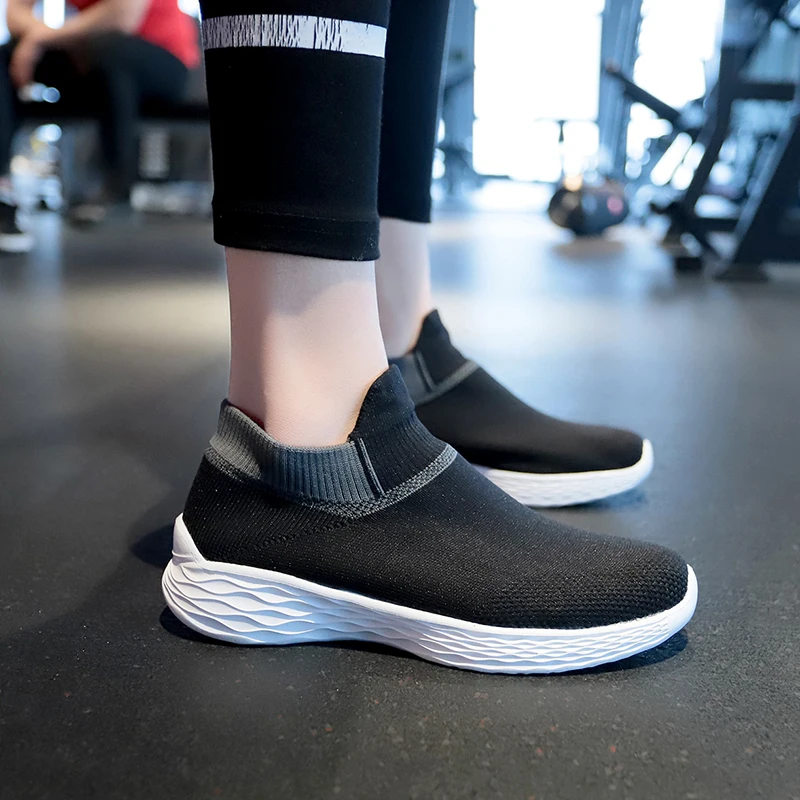 Sneakers Women's Walking Shoes Lightweight Breathable Comfortable Fitness Shoes Yoga Fitness Training Shoes Casual Soft Wearable