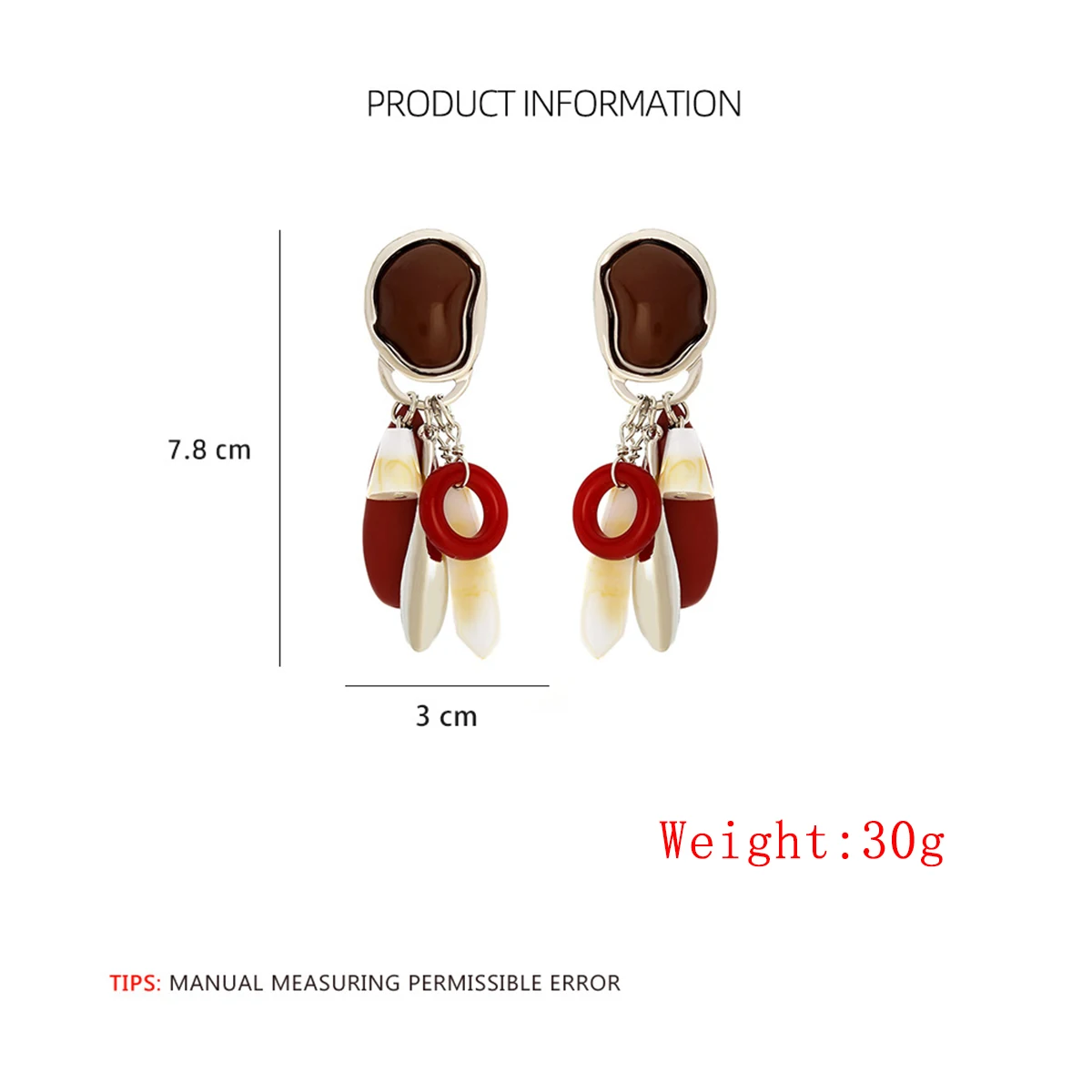 Новинка 2024 винтажные серьги-капли из смолы ZAA неправильной формы для женщин