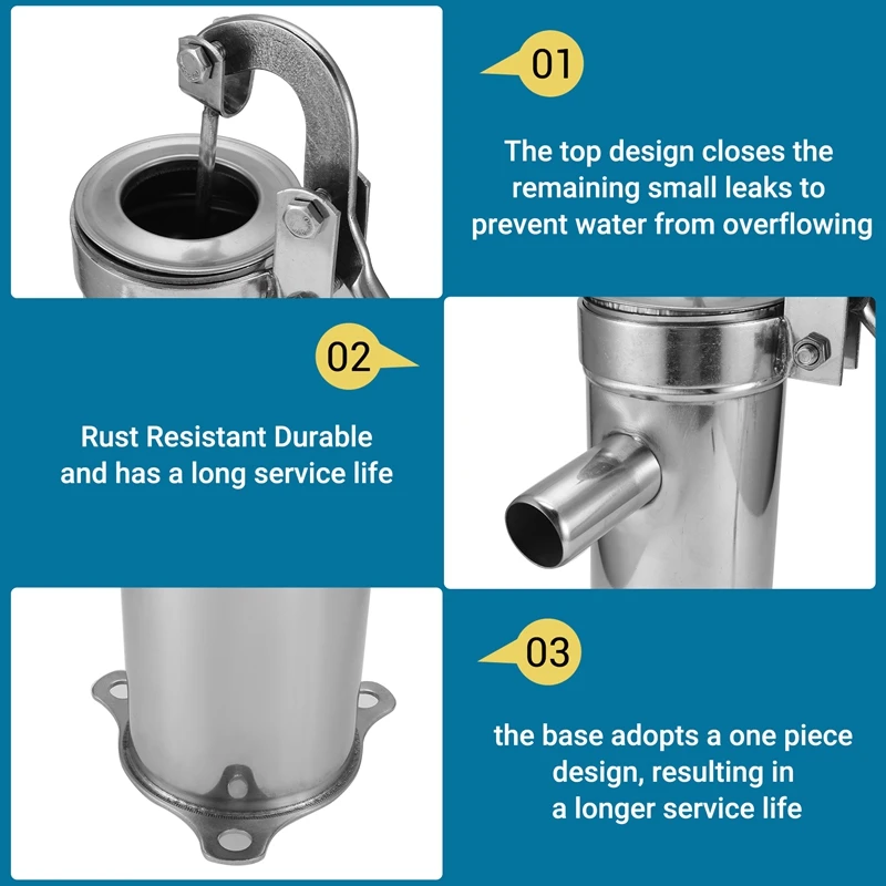 Ручной насос для скважин ручной из нержавеющей стали глубоких питчер питьевой