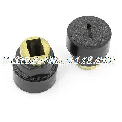 

2 Pcs 9mm x 6mm Rectangle Hole Carbon Brush Holder Caps Spare Part