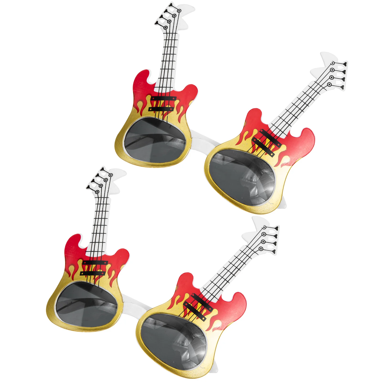 

Sunglasses Glasses Eyeglasses Party Vintage Guitar Costume Eyewear Festival Funny Props Birthday Beach Musical Photo Retro Eye