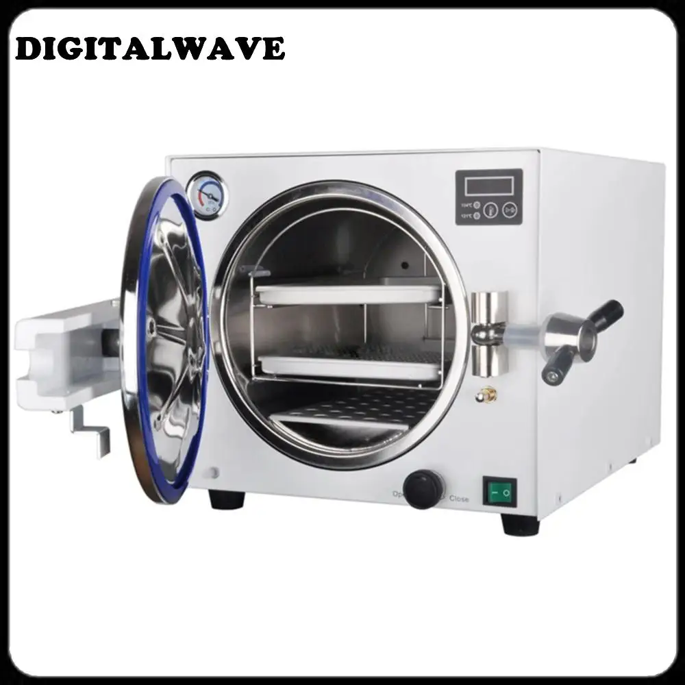 18L Dental Autoclave Vertical Sterilizer Portable Sterilizing Tool Manicure Tool Dry Heat Sterilizer In RU Warehouse