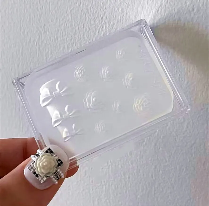 

1 шт., 3D акриловая Форма для ногтей