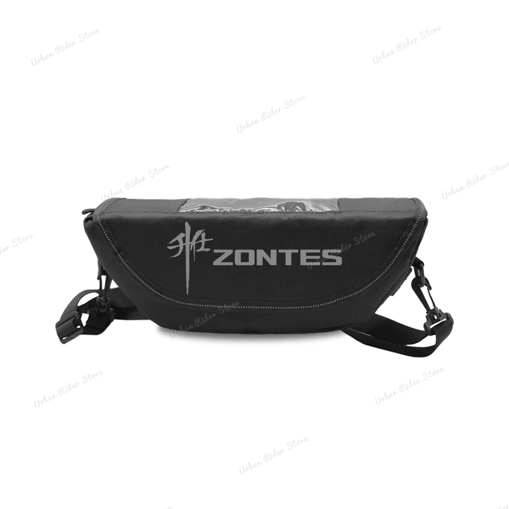 

Для Zontes zontes 368G 368g дорожная сумка на руль мотоцикла, водонепроницаемая и пылезащитная сумка для хранения руля мотоцикла