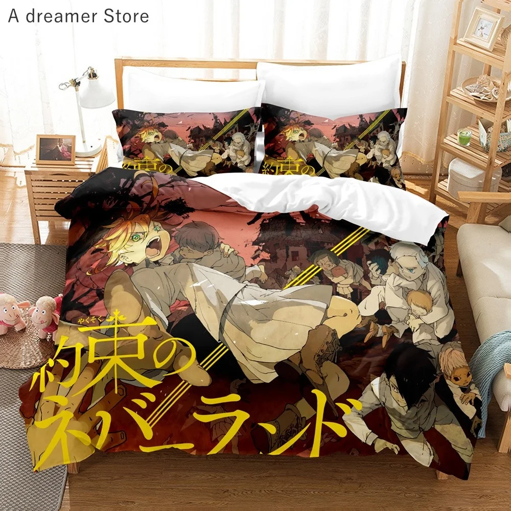 Детский комплект постельного белья Dakimakura The Promised Neverland Emma постельное белье с