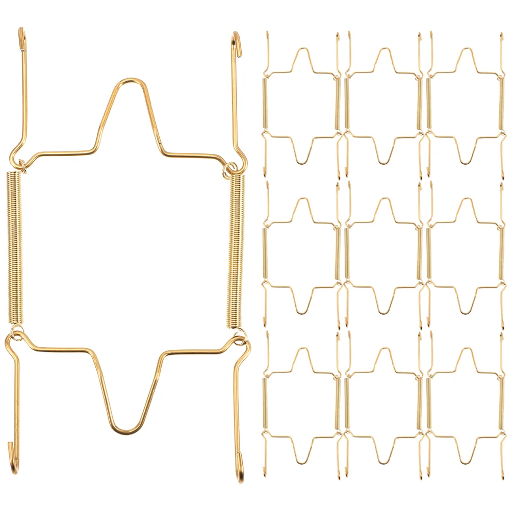 

Wall Dish Hanger Hooks Invisible Plate Hangers Hanging Brackets Wire Shelving Display Artwork