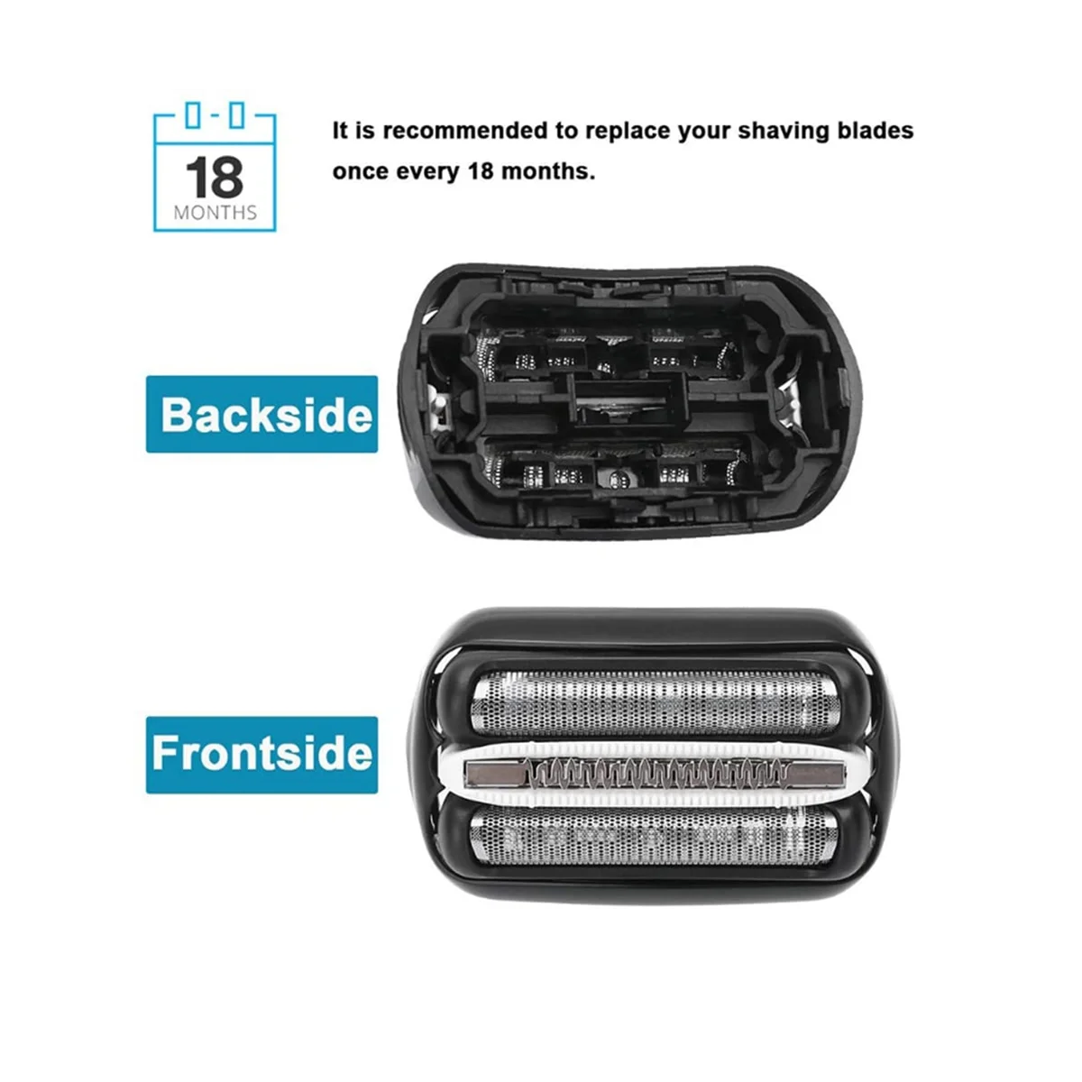 Запасная головка для фольги и резака серии 3 32B Braun электробритва подходит моделей