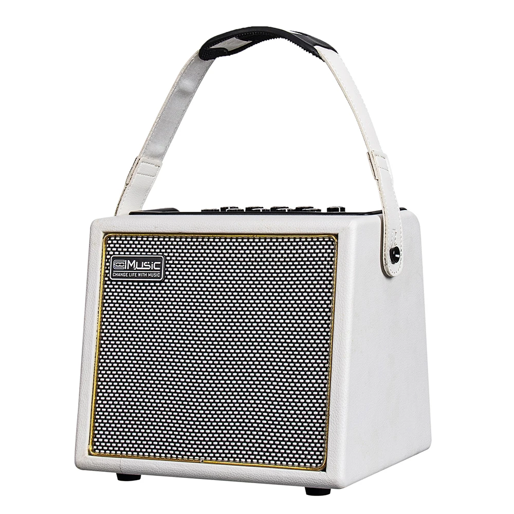 Фото COOLMUSIC BP-MINI Портативный гитарный усилитель с питанием от батареи, 30 Вт, для акустической гитары №3
