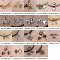 new arrival small flower connector charms for jewelry making gifts for women