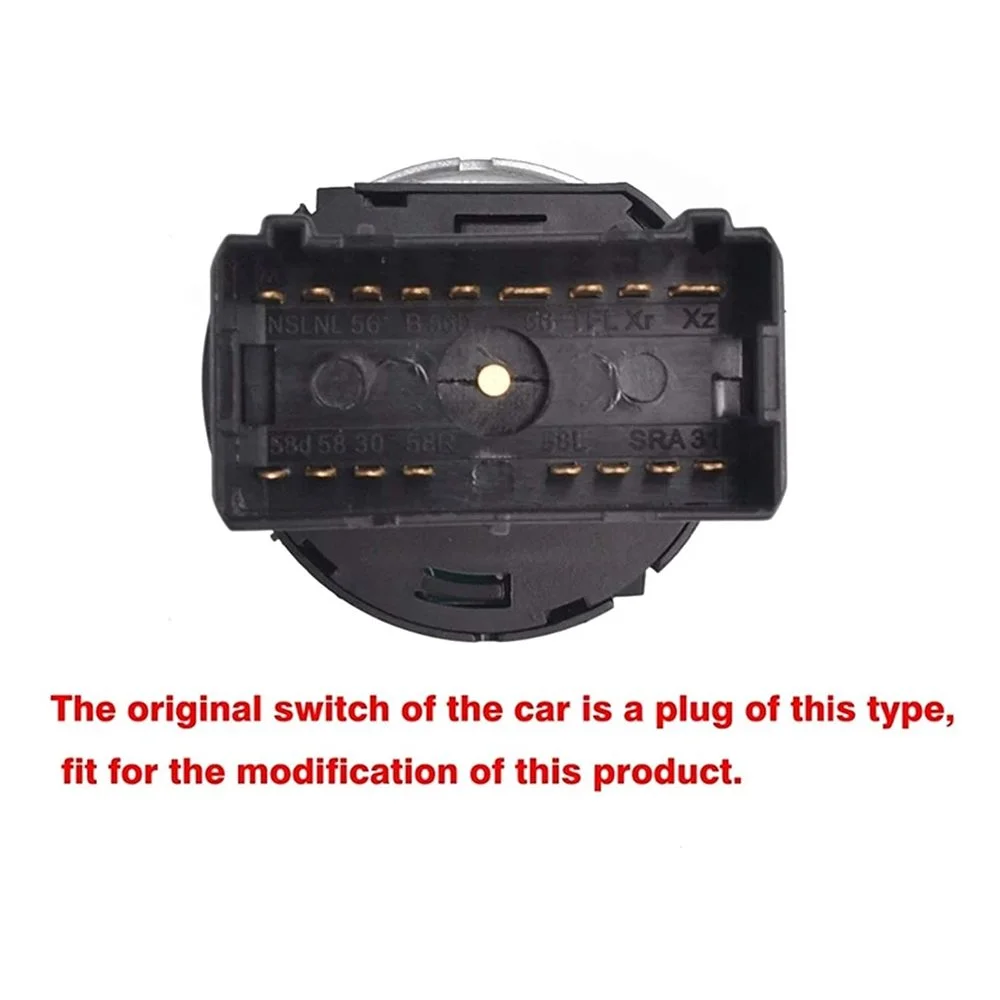 Автомобильная фара лампа управления переключателем сенсорный модуль для VW Golf 4