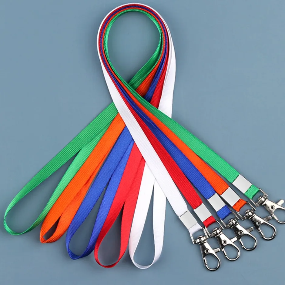 

20 Pcs Office School Neck Strap Lanyards for nurse Name Tag ID Card Card Holder Badge Holder set Lanyard clip