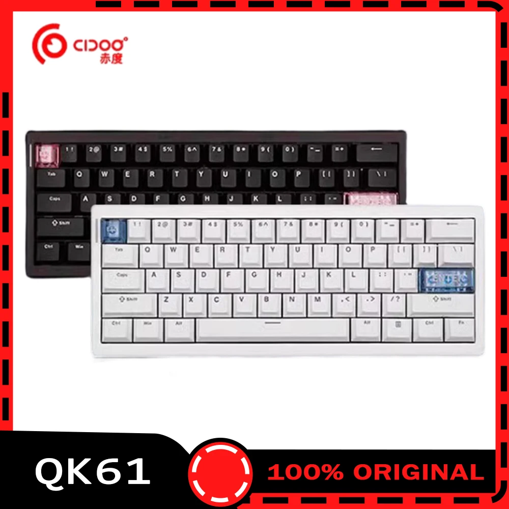 Ajazz Cidoo Qk61 V2 механическая беспроводная клавиатура