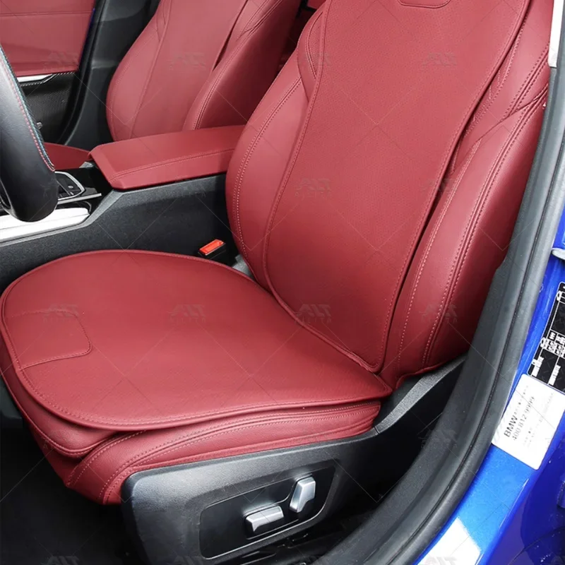 Фото Для Rox 01: Новые универсальные охлаждающие автомобильные подушки из ледяного шелка (7 шт.) для всех сезонов, кожаные накладки на сиденья, подголовники и поясничные подушки. №4