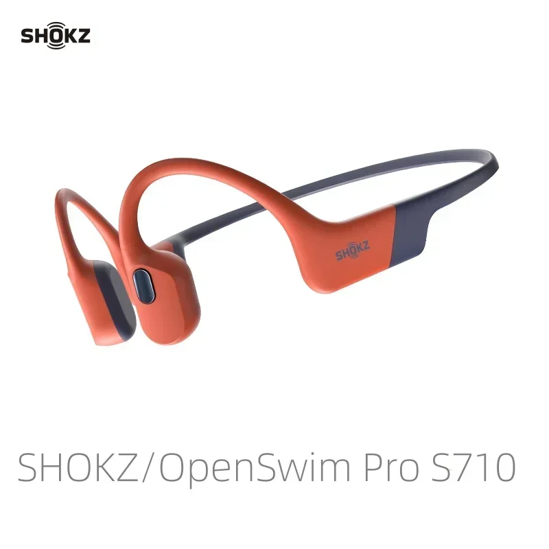 Фото Водонепроницаемые наушники SHOKZ OpenSwim Pro с костной проводимостью MP3 для плавания — беспроводные наушники с открытыми ушами S710 №1