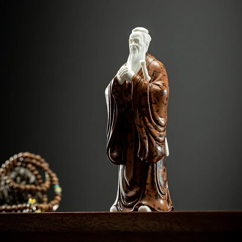 Статуя Конфуция скульптура в стиле святого керамическая искусственная статуя