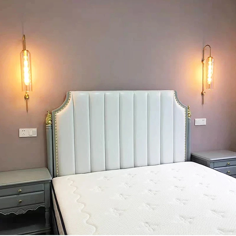 Современный роскошный стеклянный настенный светильник для дома гостиной фон