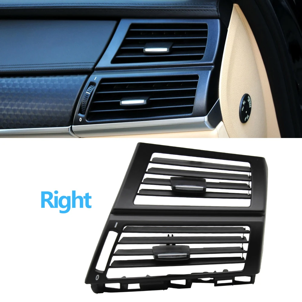 

LHD RHD Передняя центральная левая правая задняя крышка вентиляционной решетки кондиционера переменного тока для BMW X5 X6 E70 E71 E72 2007-2013