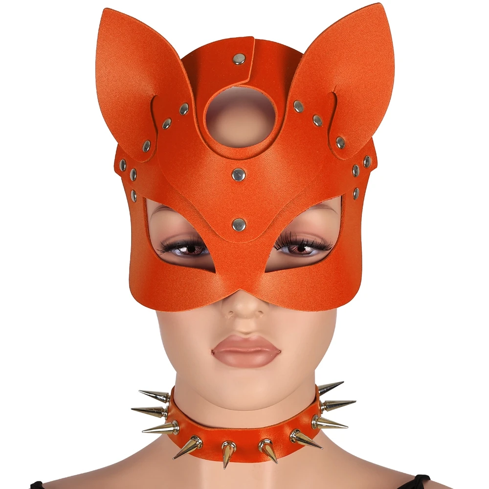 

Эротическая маска для косплевечерние, подарок для взрослых и детей, Кожаная маска для секса, маска для маскарада, сексуальная женская маска ...