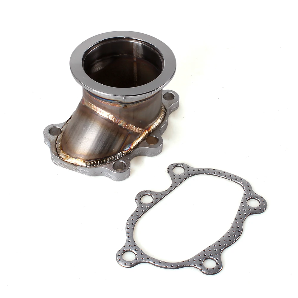 

RASTP-Turbo Down Pipe с 5 болтами на 2,5 дюйма/63 мм, фланцевый адаптер V-диапазона для GT25 GT28 T25 T28 RS-BOV085