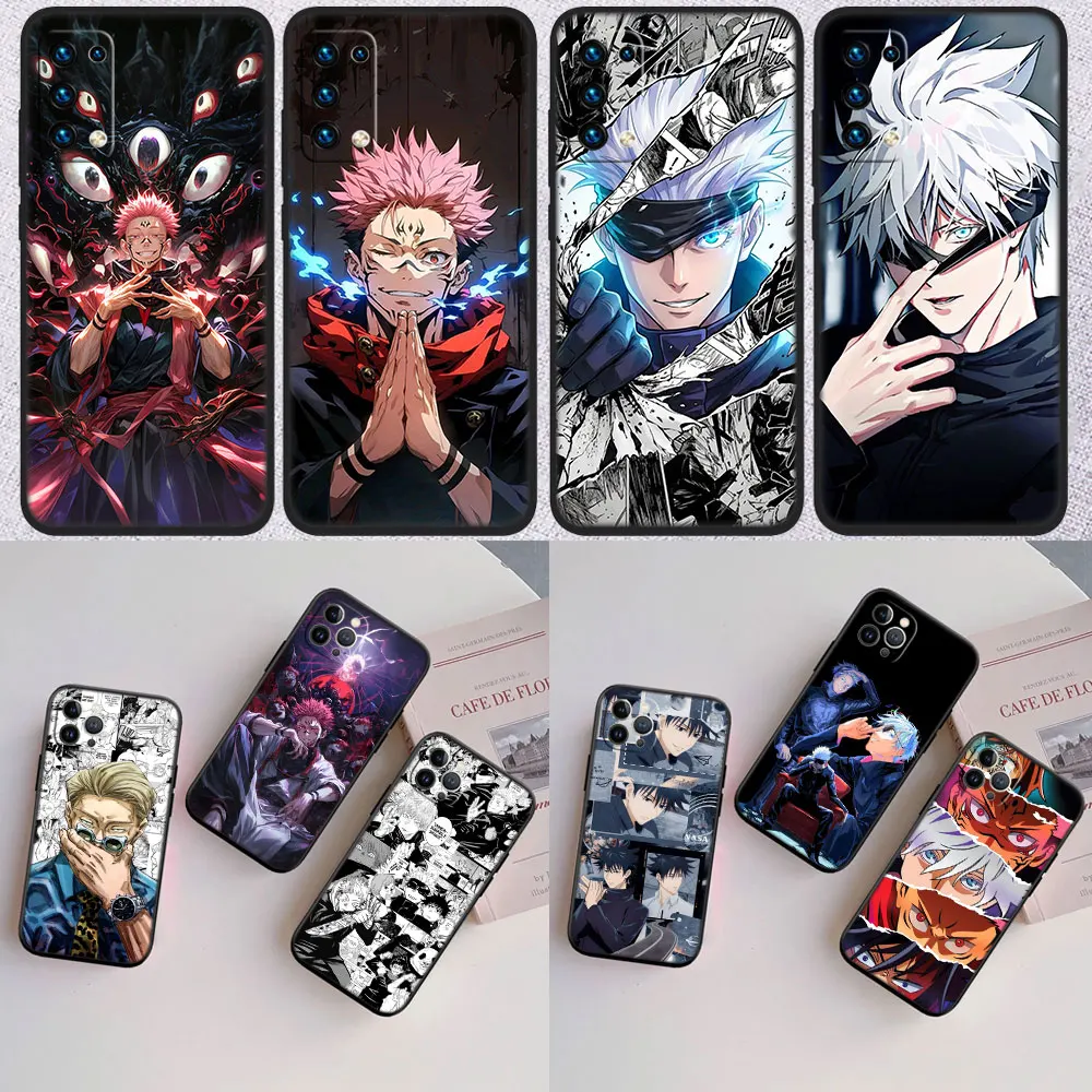 Фото Чехол для телефона TR66 Jujutsus Gojo Anime для Motorola Edge 60 60s 70 G86 G56 G54 E14 G04S G45 G54 G64 S30 S50 X30 X40 X50 Pro Power №2