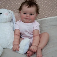 50cm reborn baby doll newborn girl baby lifelike real soft touch maddie with hand rooted hair high quality handmade art doll