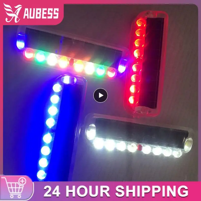 

Solar High Brightness Led Tail Light Waterproof Bicycle Light Shockproof Tail Light Car Accessories Motorcycle Light