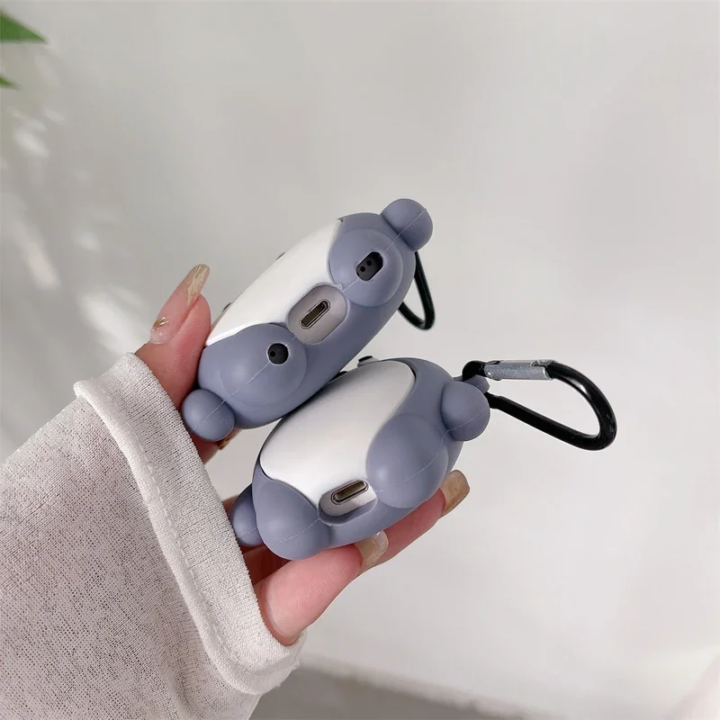 Забавный милый чехол для Apple AirPods 2 3 Pro 2-го поколения защитный Air Pods