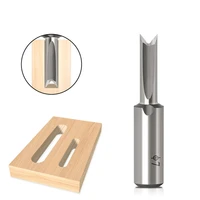 1pcs 12mm shank woodworking dovetail knife mortise knife router bit wood cutting for wood tenon and groove