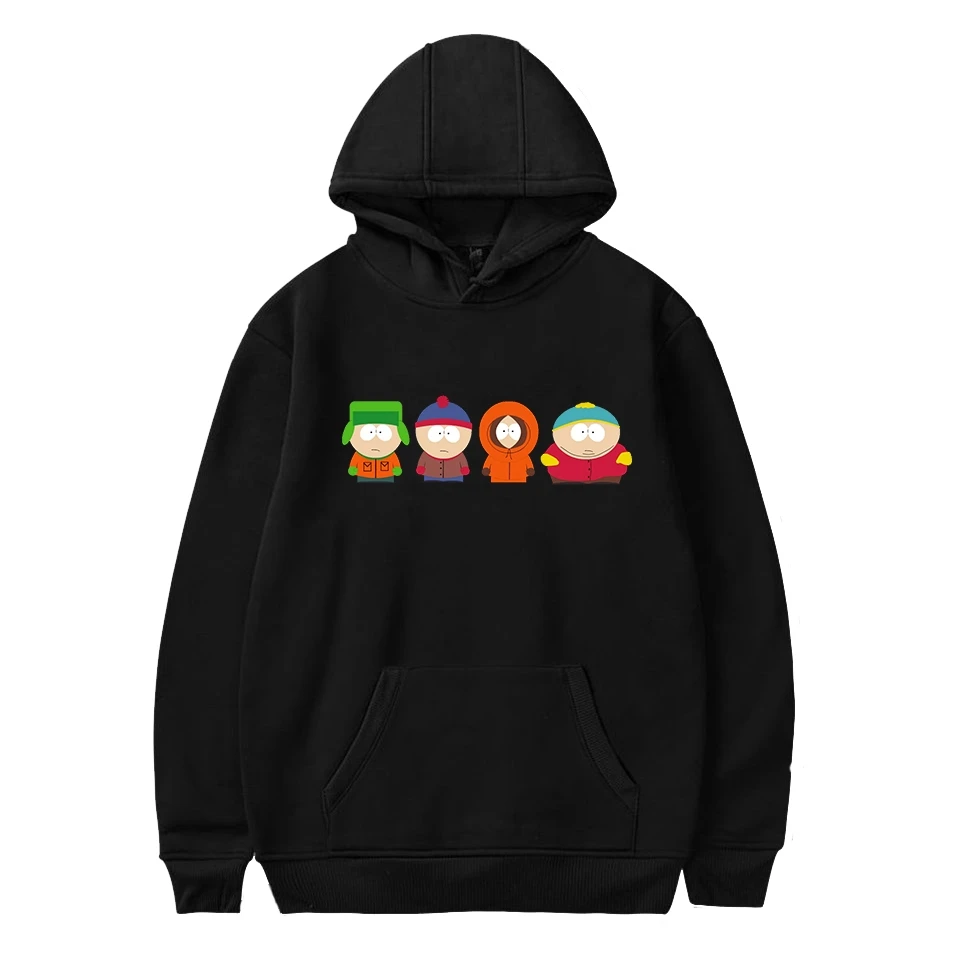 

Anime Cartoon S-Southes Park Hoodies Casual MEN Unisex Sweatshirts Harajuku Kawaii Pullover