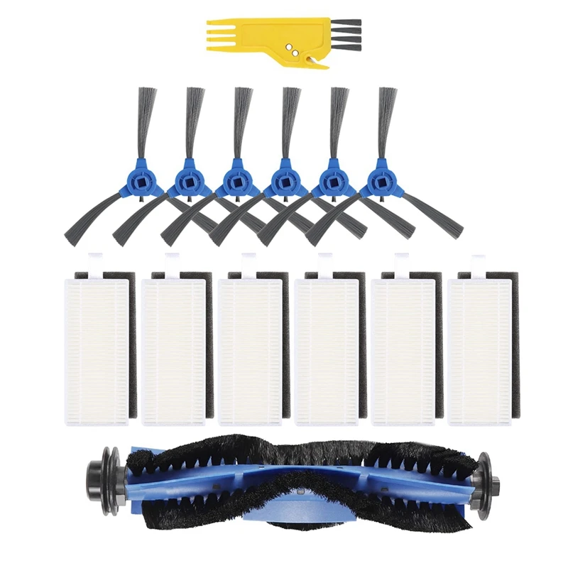 

Replacement Roller Brush Side Brush HEPA Filters Compatible For Eufy 11S 15C 30C 35C Robot Vacuum Cleaner Accessories