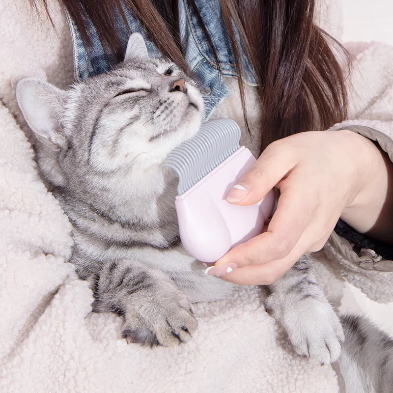 

Pet Supplies Wholesale New Hair Removal Knot Tickle Comb Cleaning Beauty Pet Shell Comb Massage Cat Comb