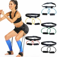 gym woman leg butt workout exercise squat training elastic band equipment booty straps wight training home sports exercise