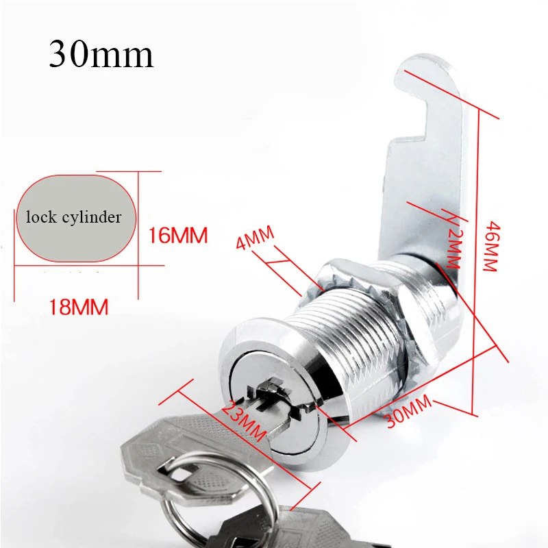 

Замки для шкафов Mailbo 16/20/25/30 мм