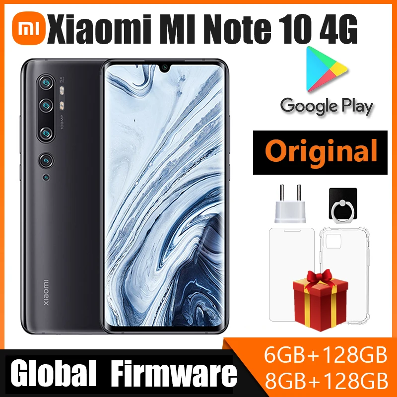 Xiaomi Mi Note 10 4G Cellphone CC9 Pro Smartphone , 50x Zoom 100 Million  5260mAh Battery Snapdragon 730G