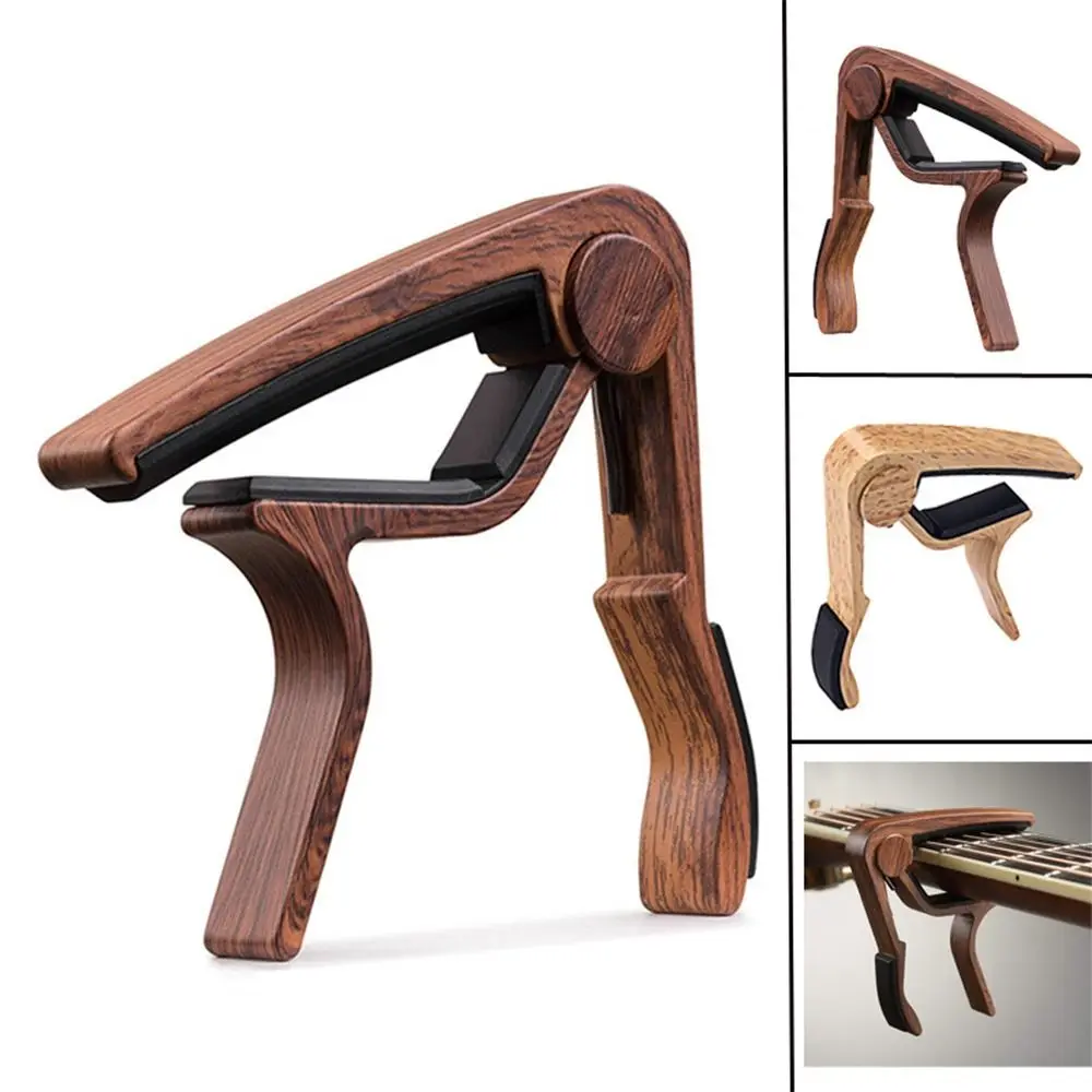 Гитарный каподастр под дерево детали из алюминиевого сплава для электрогитары